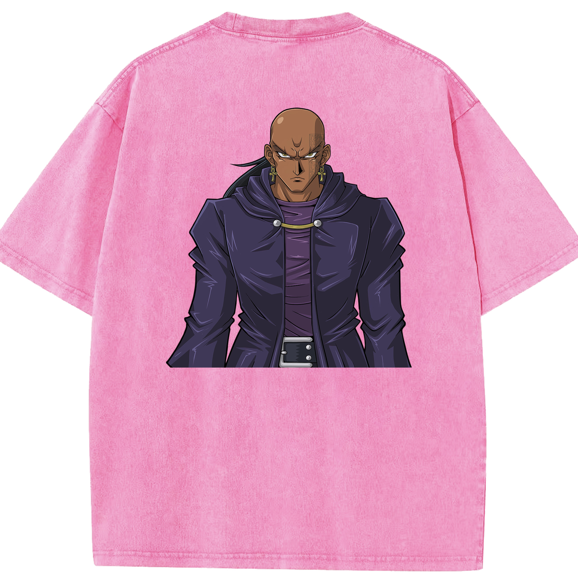 （画像用） 遊☆戯☆王 Yu-Gi-Oh! 綿100% ヴィンテージ風 半袖Tシャツ（背面プリント）
